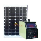 50Wp逆控一体式太阳能发电系统 （带市电充电）